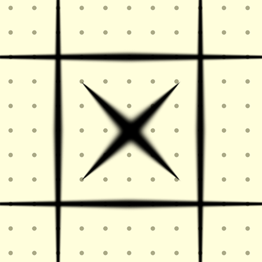 Tic-tac-toe in notebook logo