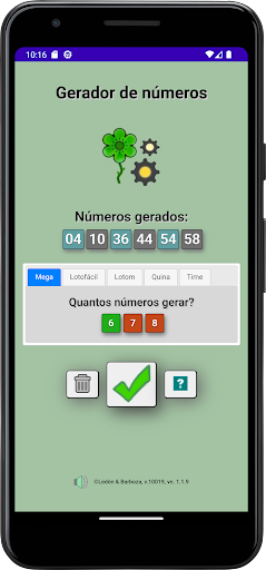 Android application Mega gerator screenshort