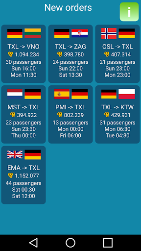 Airplane Manager Screen 3