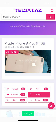 TelSat.az — Telefon elanları Screen 2