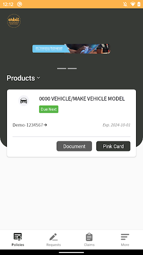 Orbit Home & Auto Screen 2