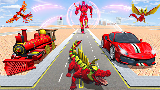 Crocodile Robot Car Game 3d 1.45 screenshots 2