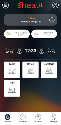 MyHeatit Screen 2