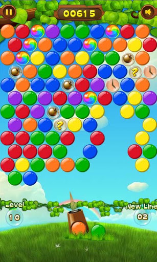 Android application Bubble Pop screenshort
