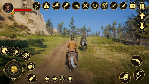 West Cowboy Games Horse Riding Screen 3
