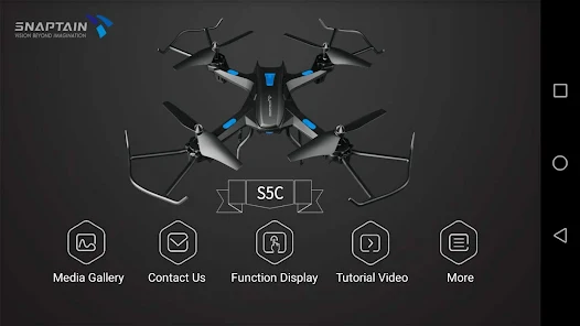 Snaptain s5c store drone app