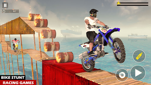 Bike Stunt 3D Racing Games screen 1