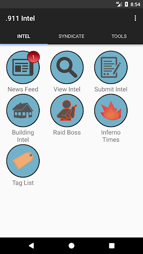 Android application .911 Intel screenshort
