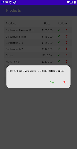 Simple Quote App Screen 3