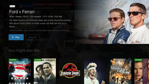 Screenshot of Open View TV