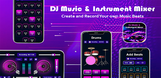 DJ Music Instrument Mixer