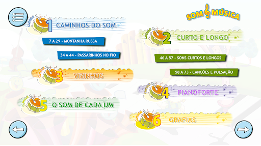 Android application Som & Música aprenda brincando screenshort