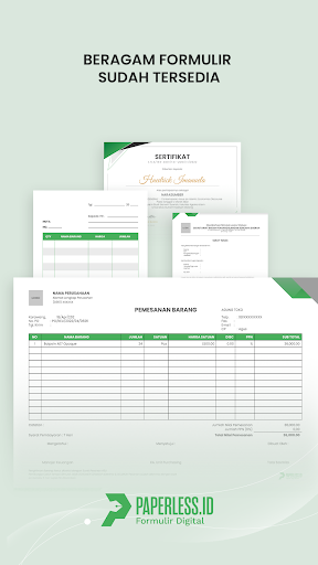 Paperless.id: Formulir Digital Screen 2