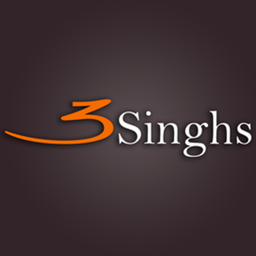 The 3 Singhs Restaurant logo