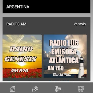 Radios Argentina y España