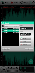SMV Audio Editor Bildschirmfoto