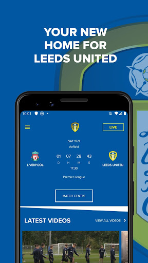 Android application Leeds United Official screenshort