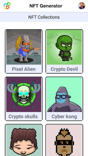 NFT Art Generator by Appy Pie