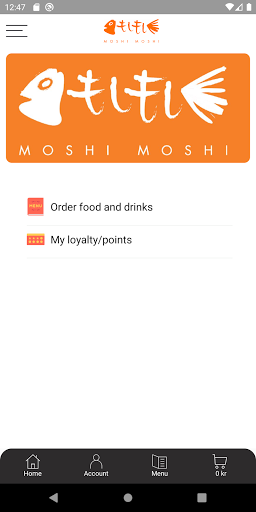 Android application Moshi Moshi App screenshort