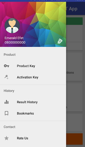 Android application JAMB CBT Practice App 2023 screenshort