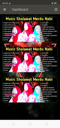 Music Sholawat Merdu Nabi Screen 2