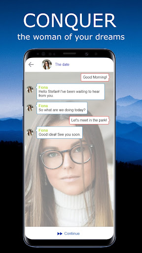 Android application Fionas Secret - Chat Story Gam screenshort