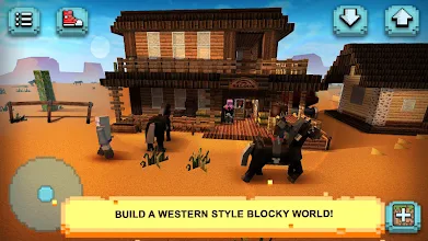 Wild West Craft Building Cowboys Indians World Apps On Google Play - cowboy 3 roblox