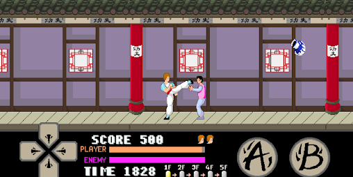 kung fu master arcade