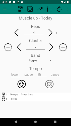 Calisthenics Logger Screenshot 1 - AppWisp.com