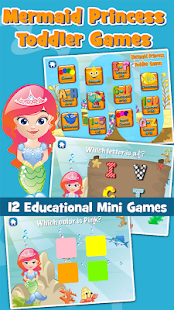 Mermaid Princess Toddler Games 3.20 APK screenshots 9