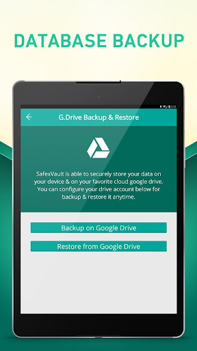 Screenshot of SafexVault