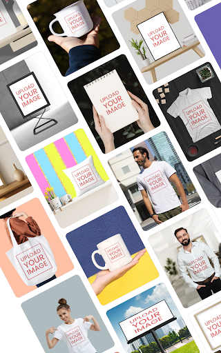 Screenshot of Mockup Creator, T-shirt Design