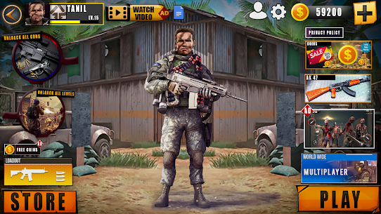 Real Commando Sniper Shooting v2.3 MOD APK (Unlimited Money) Free For Android 10