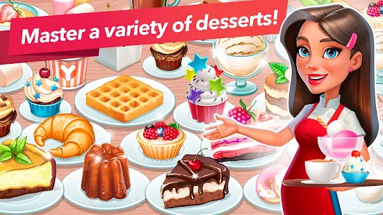 My Cafe Restaurant Game Serve &amp; Manage v2021.9.1 Mod (Free Shopping) Apk