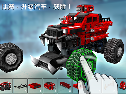Blocky Cars -  坦克游戏