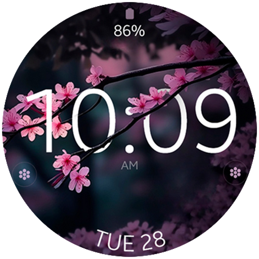 Cherry Blossom Watch Face