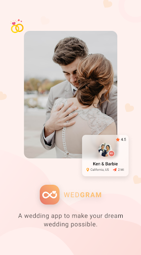 Android application Wedgram screenshort
