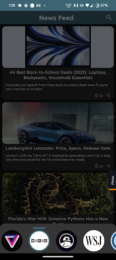 News Feed Screen 2