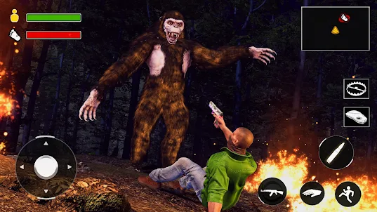 Bigfoot-Jagd-Überlebensspiele