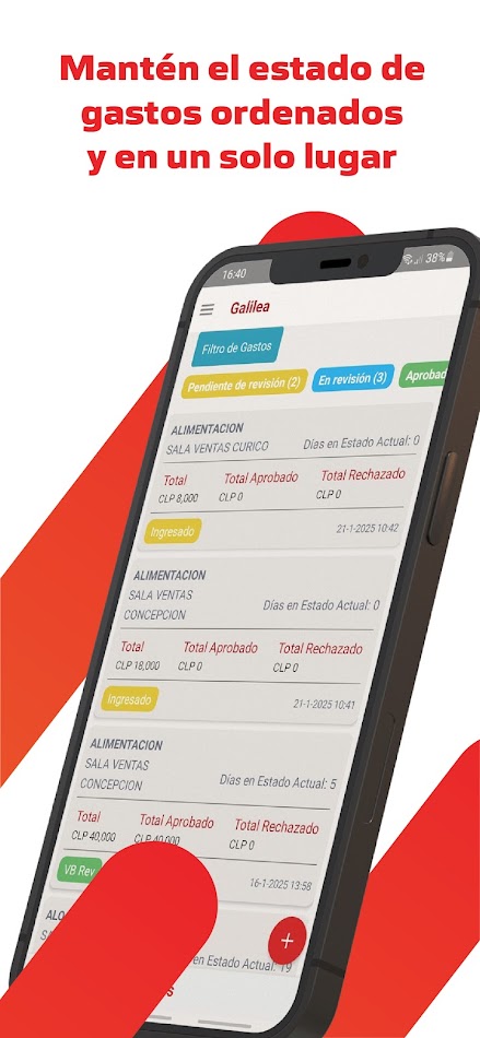 #6. GaliRend (Android) Ved: Matías Sepúlveda