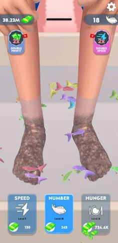Idle Fish Spa - Screenshot 3