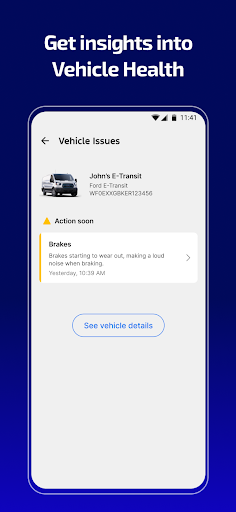 Screenshot of Ford Pro Telematics Drive