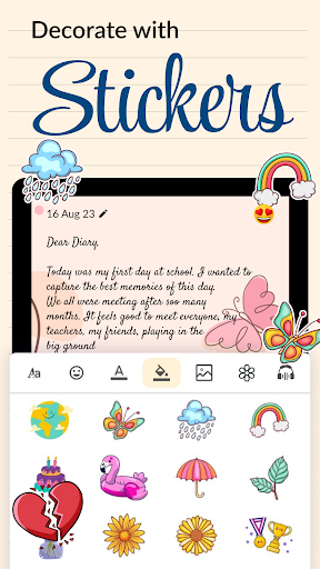 Screenshot of Daily Journal: Diary with lock