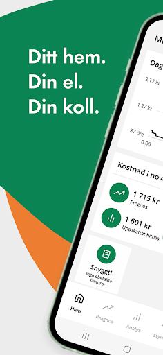 Android application Ellevio screenshort