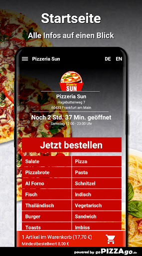 Pizzeria Sun Frankfurt am Main Screen 2