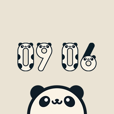 Panda Watch Face Screen 3