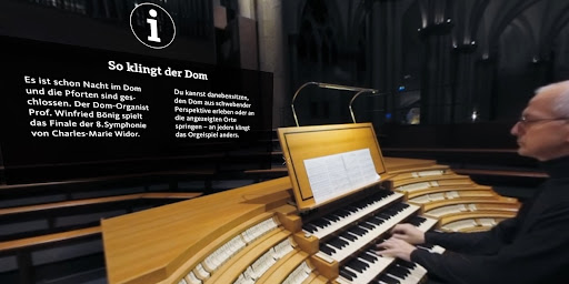 WDR DOM 360 VR Screen 2