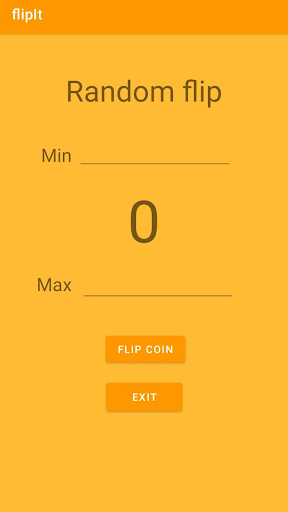 Android application flipIt screenshort