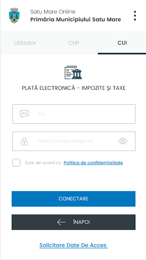Android application MobilePay Satu Mare screenshort