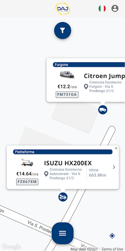 Android application DAJ - Drive and Joy! screenshort